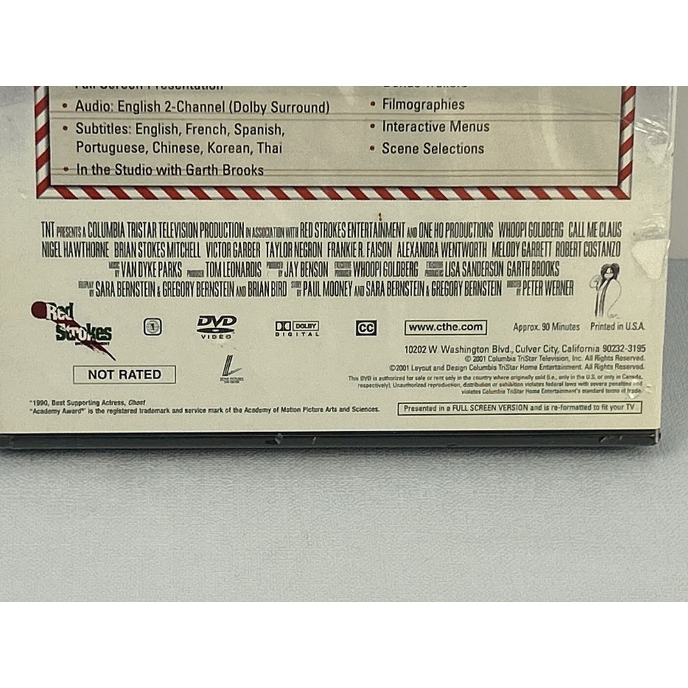 Call Me Claus DVD Whoopi Goldberg Christmas Holiday Movie Sealed VTG - Picture 5 of 13